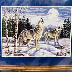 Wild Call in Winter Counted Cross Stitch by Creative Accents - Dimensions 2001